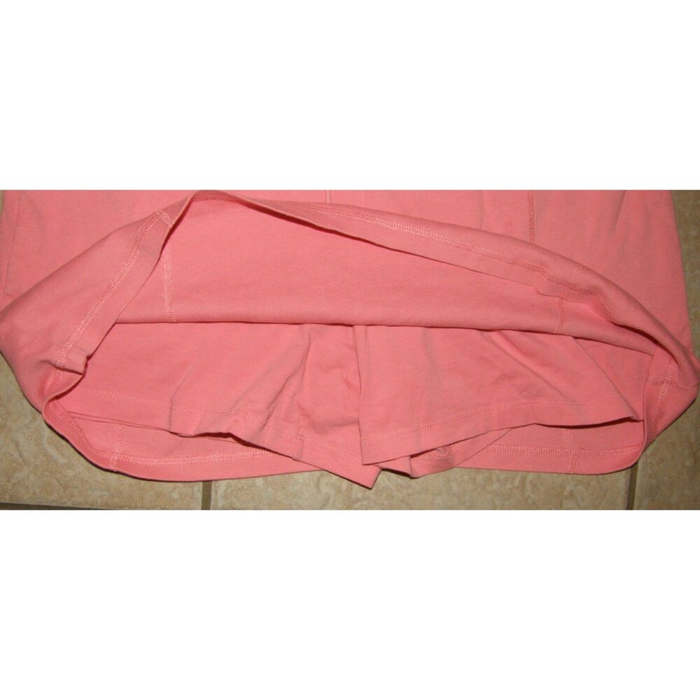ANNE KLEIN Coral Sz Medium Casual Wear Elastic Waist Soft Stretchy Cotton Skort - Picture 3 of 4